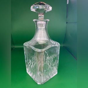 “Josten’s” Crystal Wine Decanter- Vintage